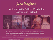 Tablet Screenshot of janeeagland.com